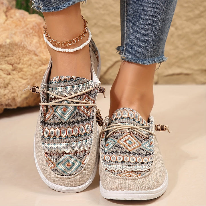 Clementine women's sneakers styled with casual jeans outfit