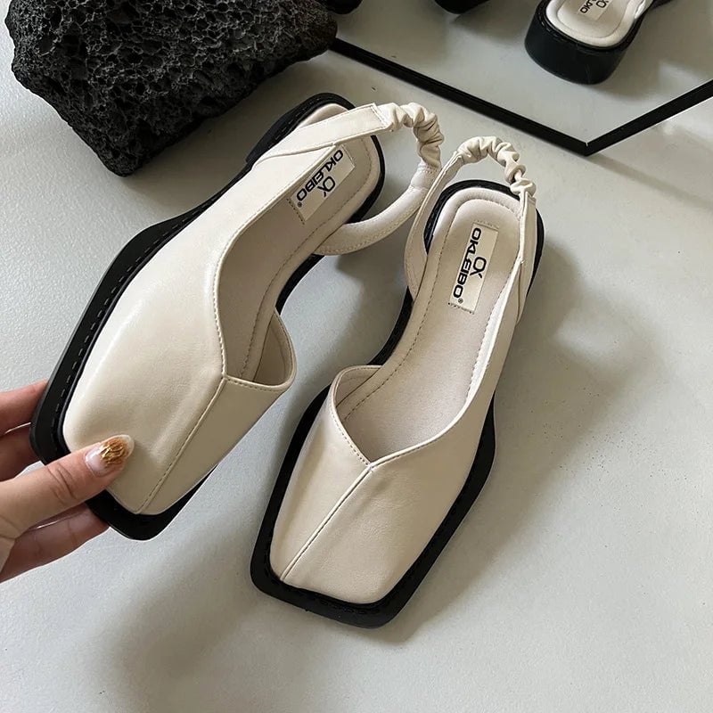 Felicity women's orthopedic slip-on shoes in beige, side view showing ergonomic sole