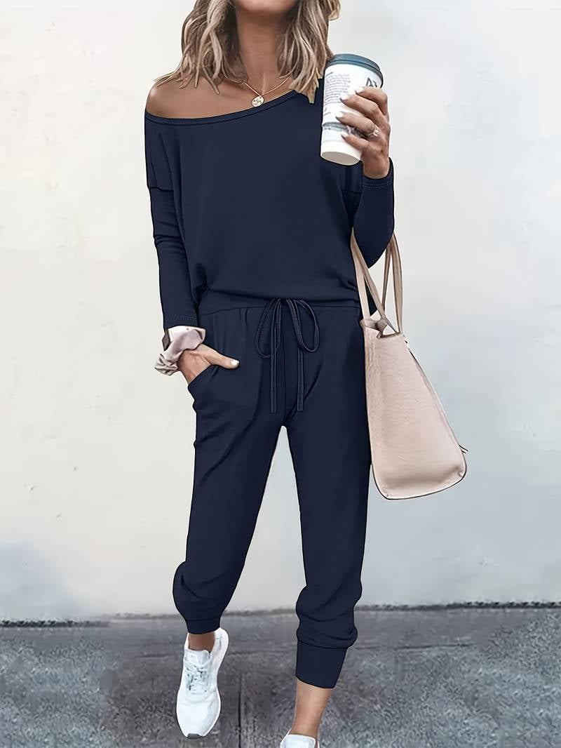 BobaFashion two-piece set displayed in multiple color options including green, black, blue, and red